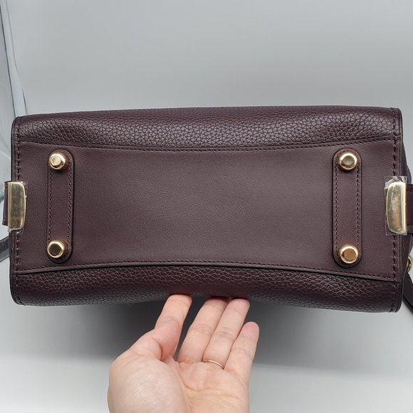 Coach Swagger 27 Satchel 87295 Oxblood - Picture 5 of 8